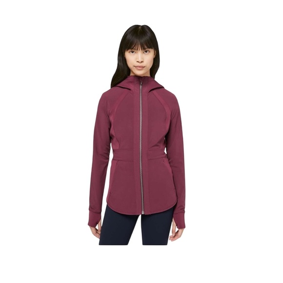Lululemon State Seeker Jacket - Deep Ruby - Size 6 - Picture 1 of 10